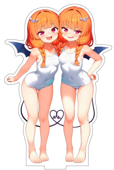 カヲアシ　スク水Ver　アクリルスタンド