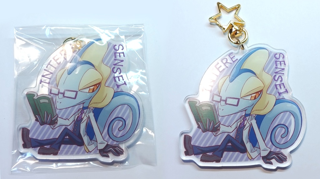 双子でエスバンキャラのアクリルキーホルダー