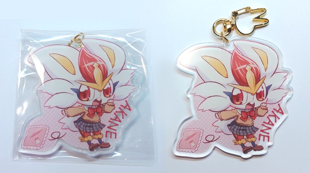 双子でエスバンキャラのアクリルキーホルダー