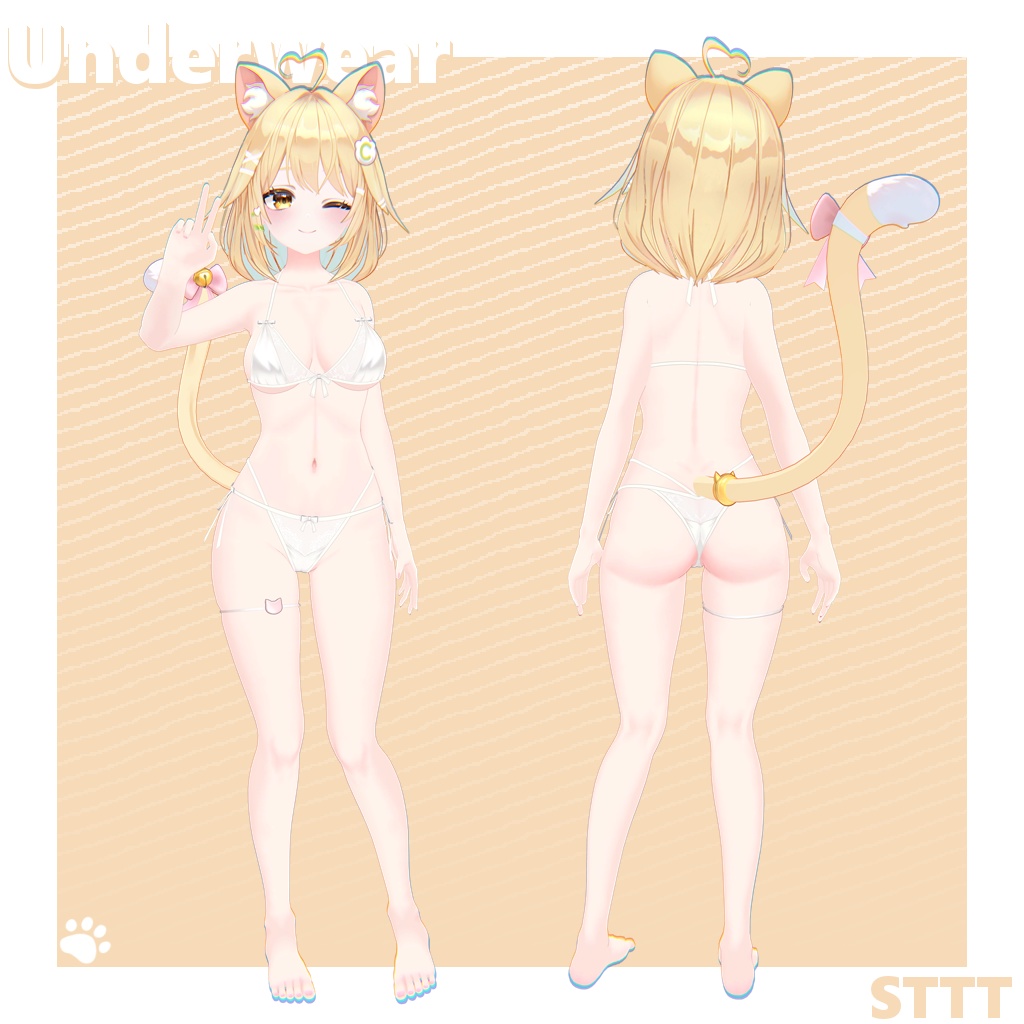 オリジナル3Dモデル「Chito」ちと