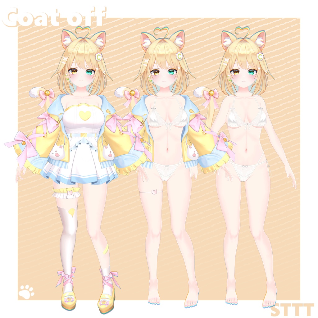 オリジナル3Dモデル「Chito」ちと