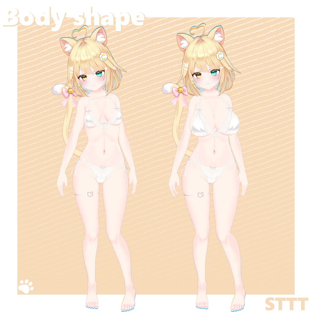 オリジナル3Dモデル「Chito」ちと