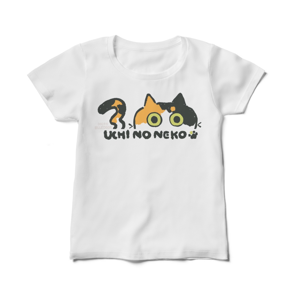 うちの猫T 柄猫ver.【トラ ハチワレ 三毛 サビ ぶち シャム】