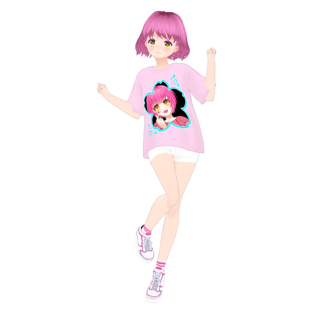 【Vroid衣装】おとちゃん公式Tシャツ