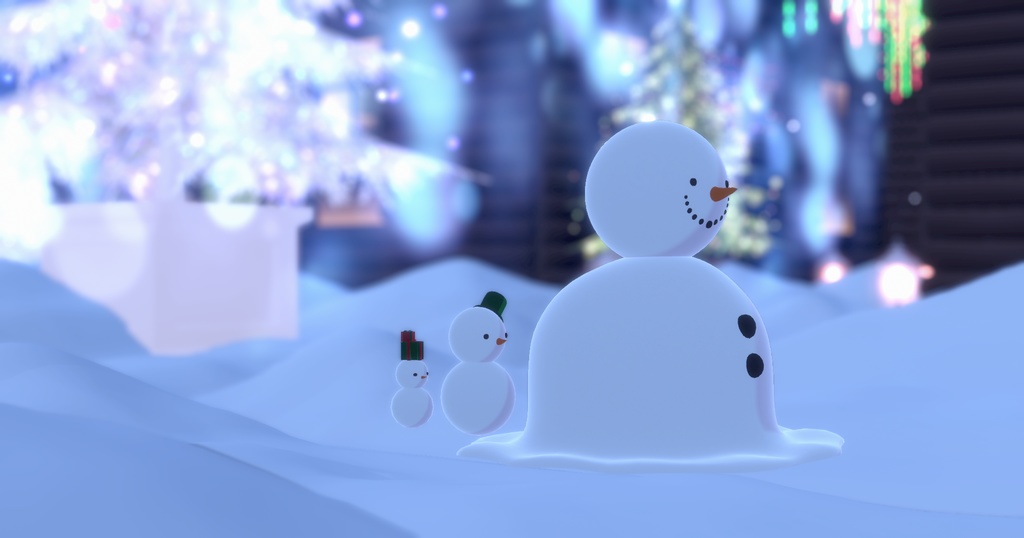 雪だるまのきょうだい