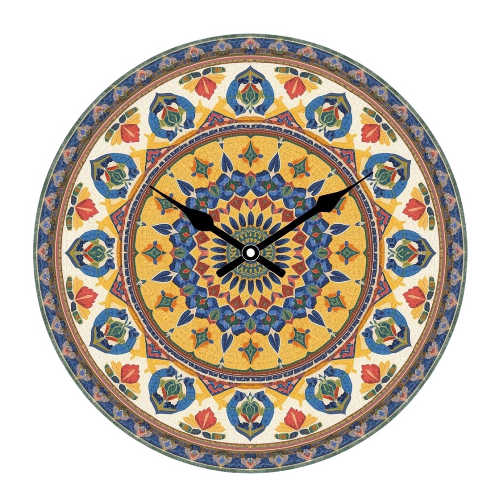 水彩画アンティーク時計のクリップアート素材13点セット|PNG背景透過