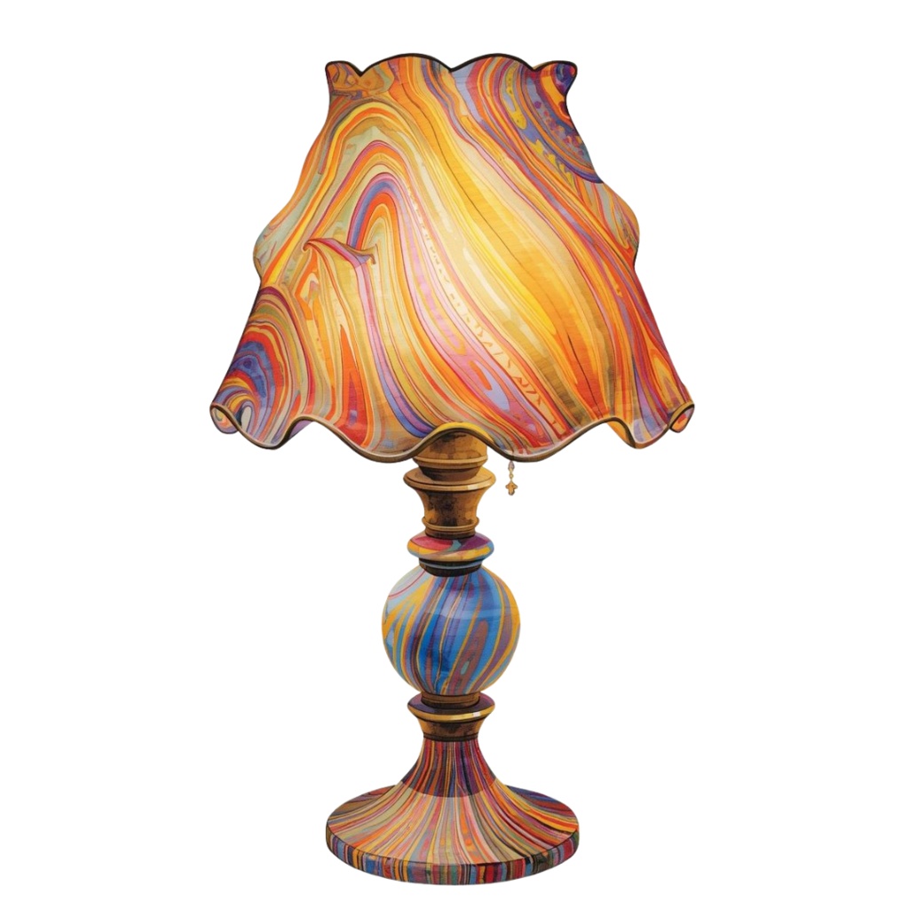 世界を彩る水彩画ランプのクリップアート素材16点セット|PNG背景透過