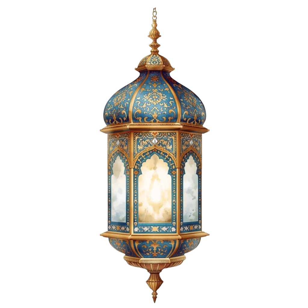 世界を彩る水彩画ランプのクリップアート素材16点セット|PNG背景透過