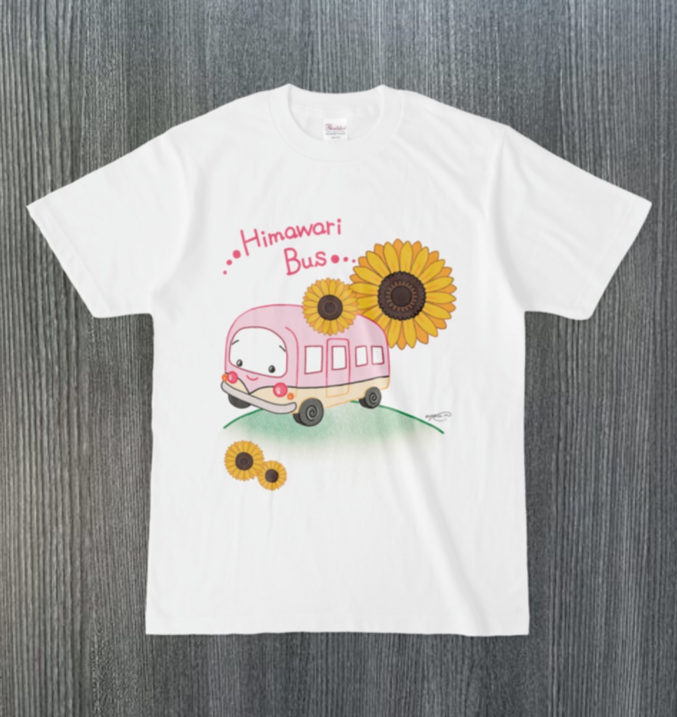 ひまわりバス Tシャツ【大人用】