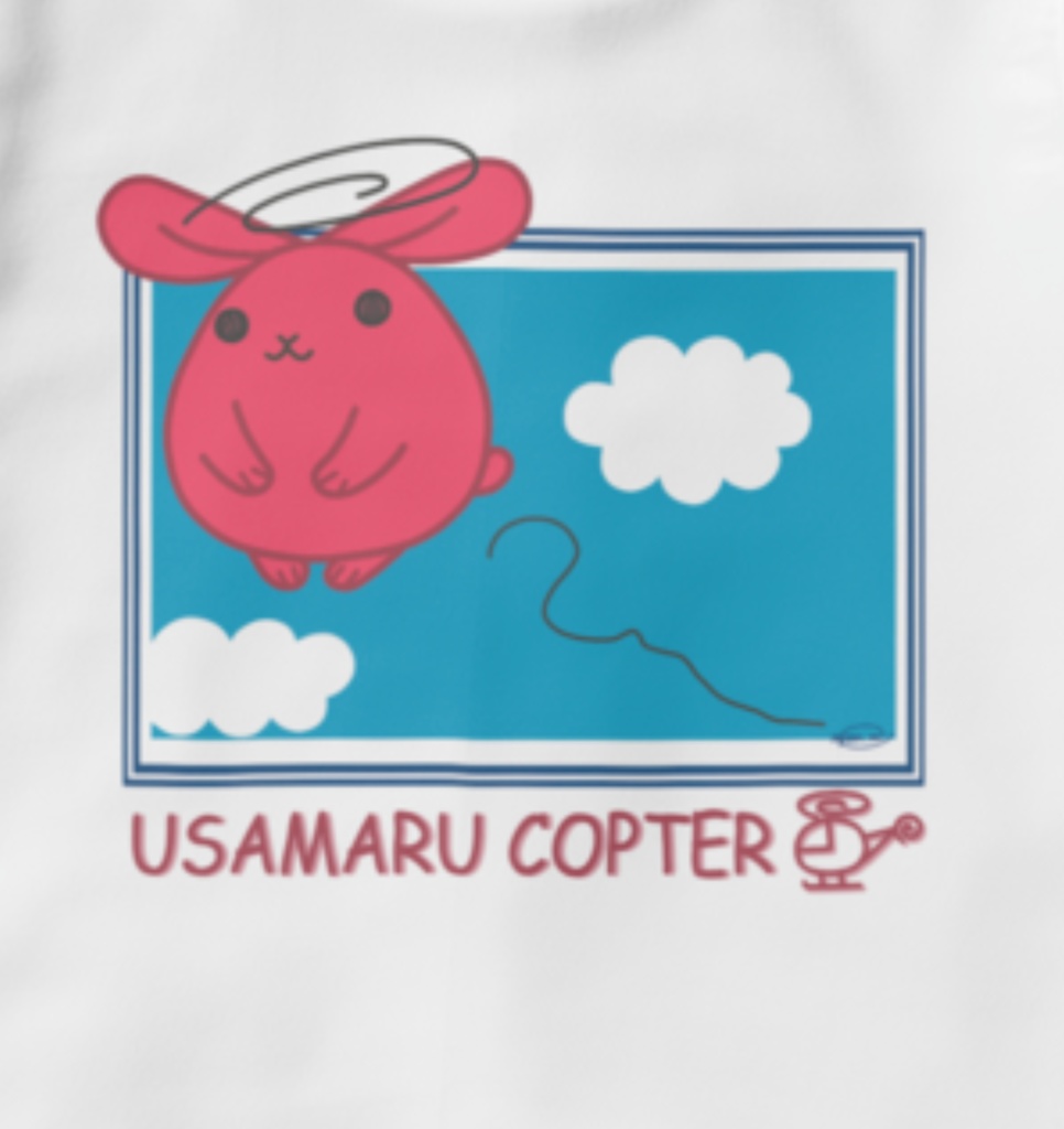 うさまるコプター キッズTシャツ