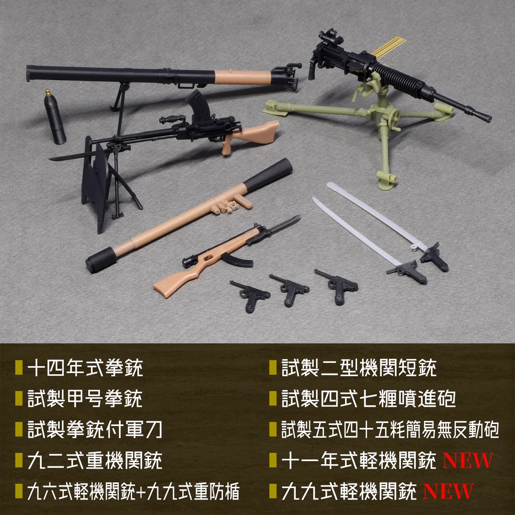 1/12 日本軍銃器