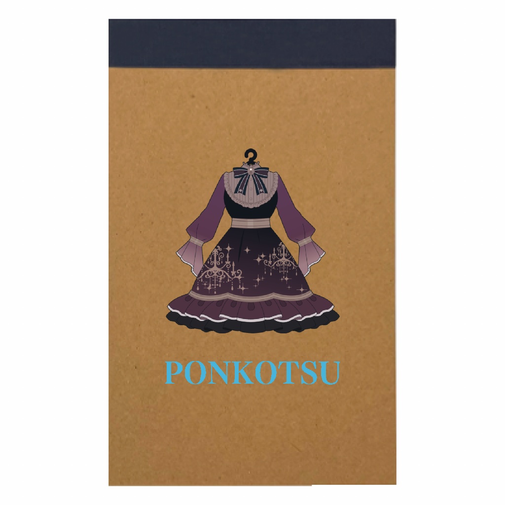 A7メモ帳　ゴシックver