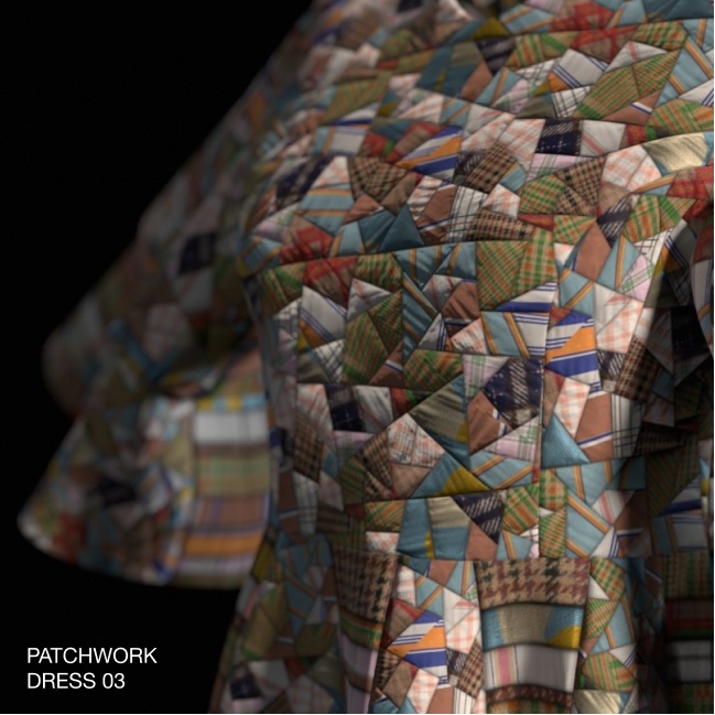 PATCHWORK DRESS 03