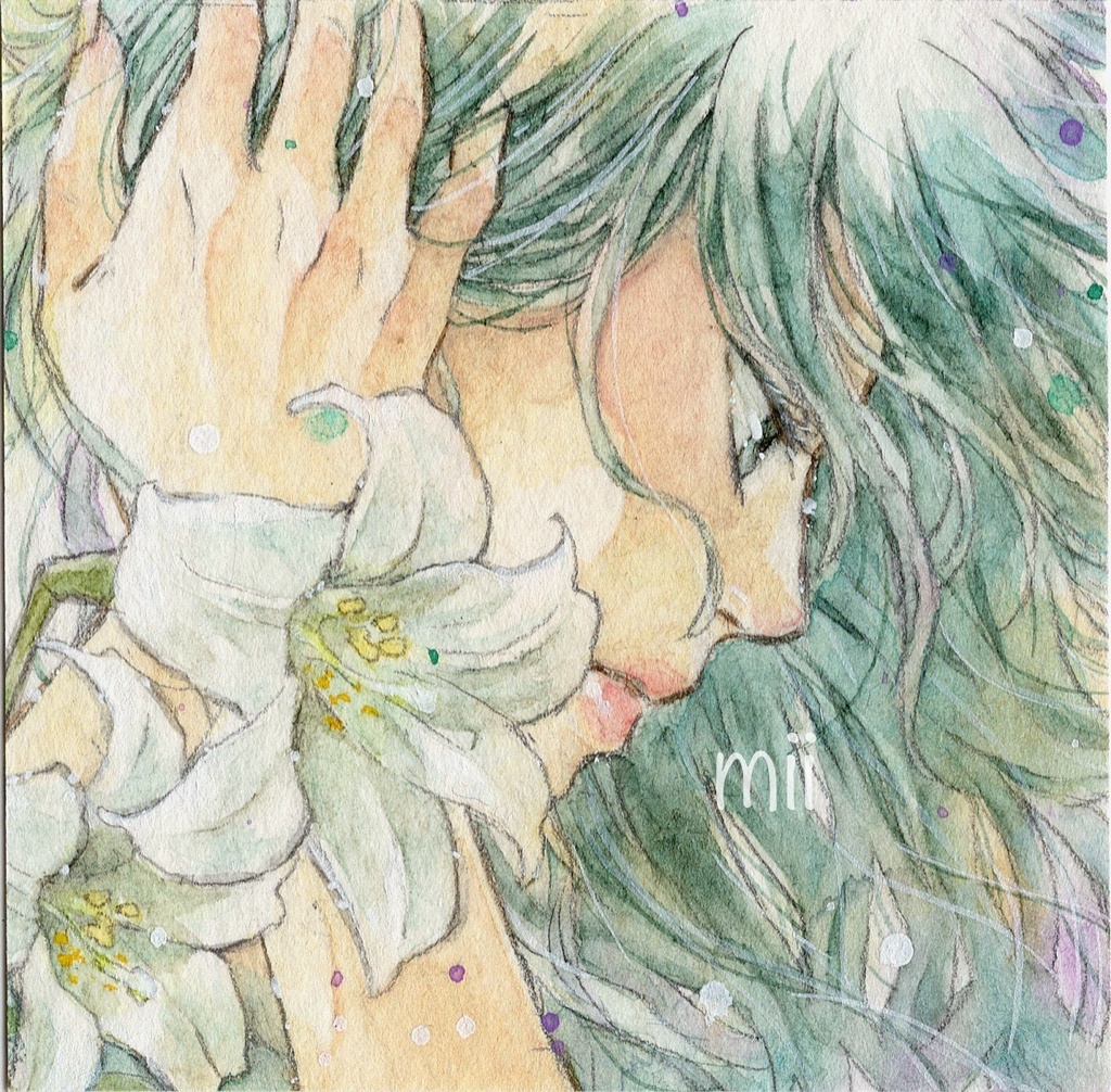 【ミニ原画】揺らめく