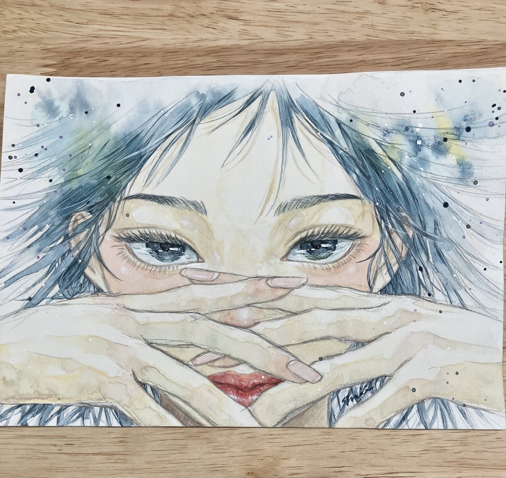 【原画】 title. 彩づく(いろづく)