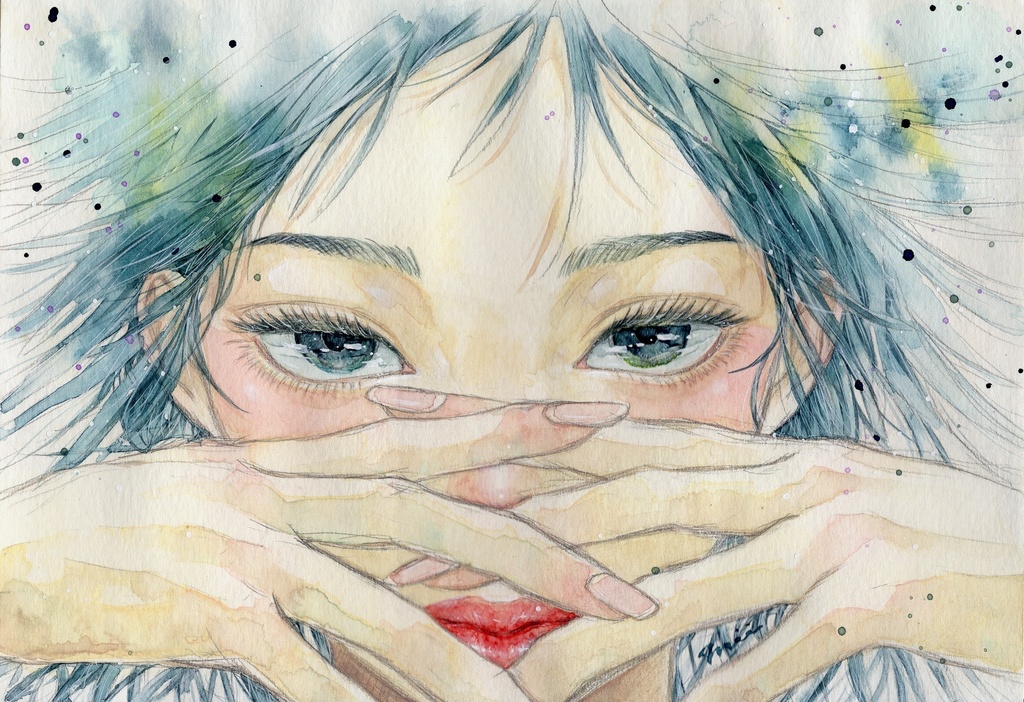 【原画】 title. 彩づく(いろづく)