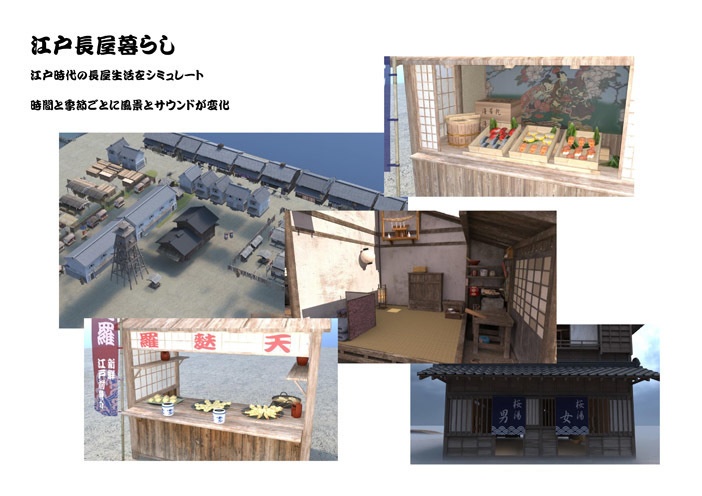 江戸長屋暮らし Edo Tenement Life