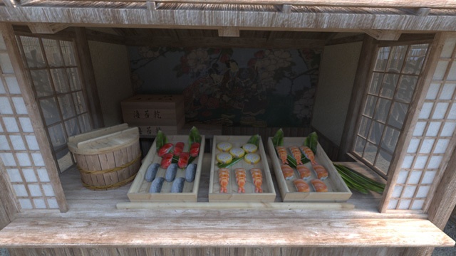 江戸長屋暮らし Edo Tenement Life