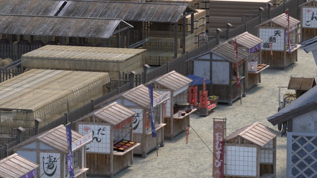 江戸長屋暮らし Edo Tenement Life