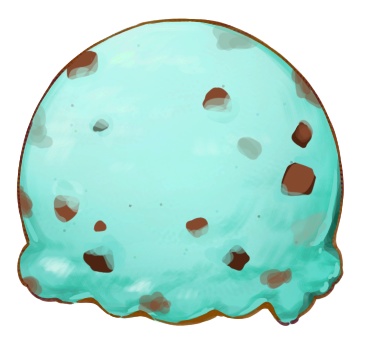 【透過png】アイスとコーン【組み合わせ・加工自由】