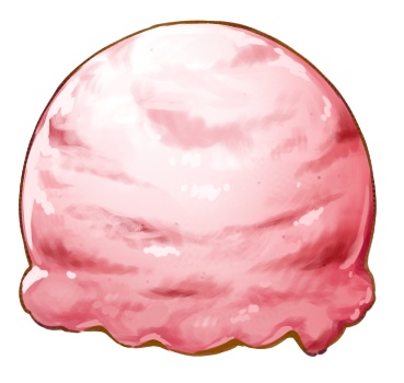 【透過png】アイスとコーン【組み合わせ・加工自由】