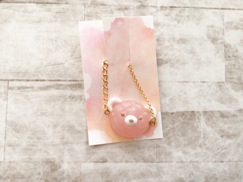 メロンパンくまポシェット