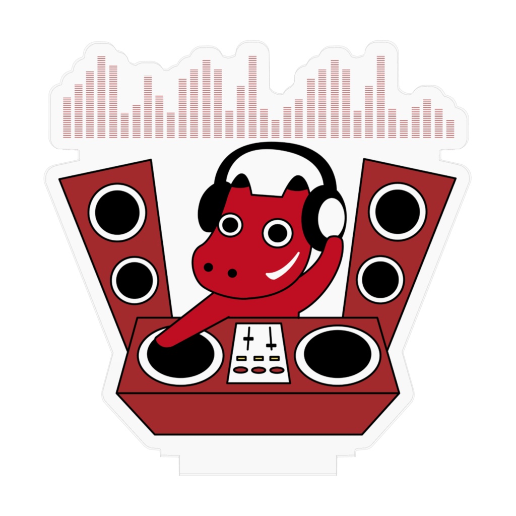 DJべこ アクリルフィギュア