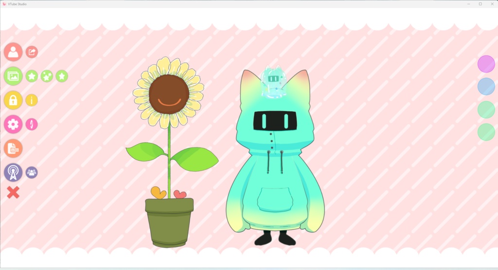 【Live2Dアイテム】音声認識するひまわり🌻【VTS対応】