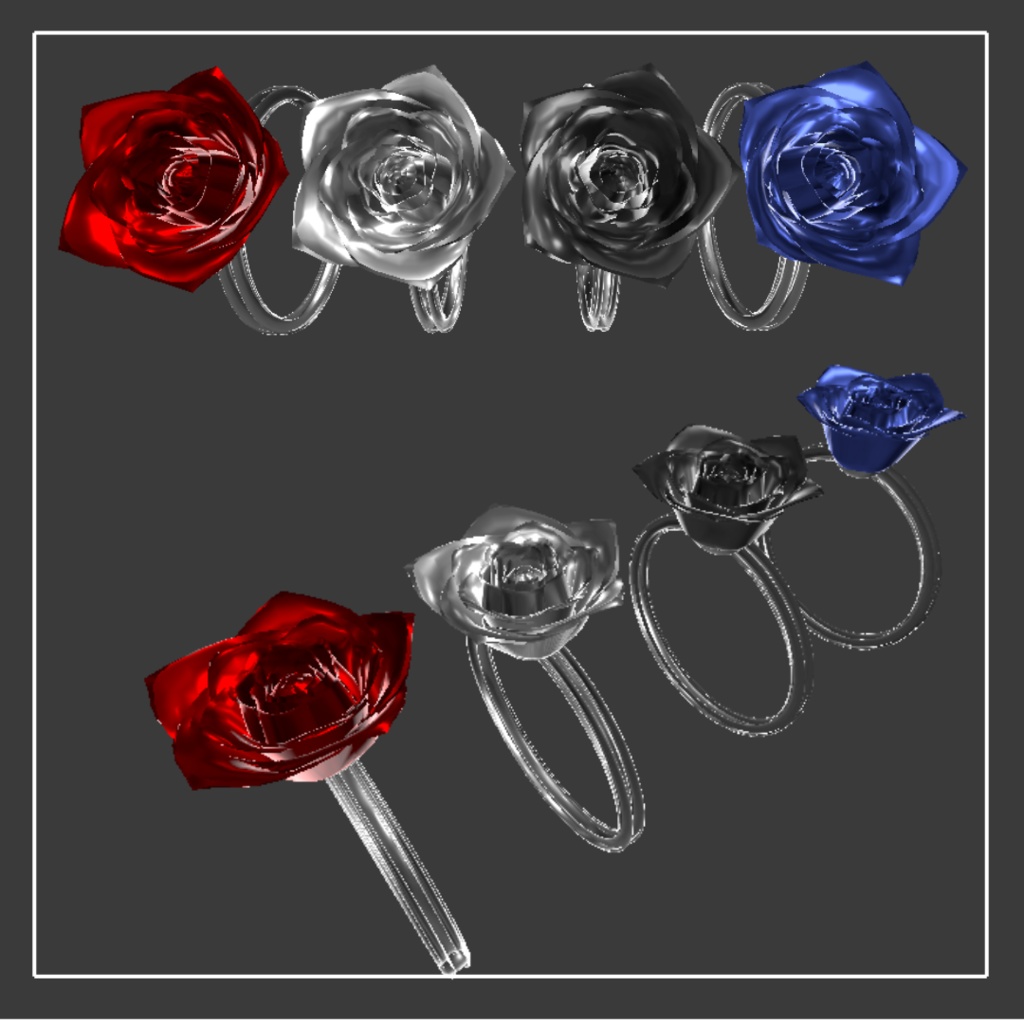 【MA対応】薔薇の指輪/RoseRing【マヌカ対応】