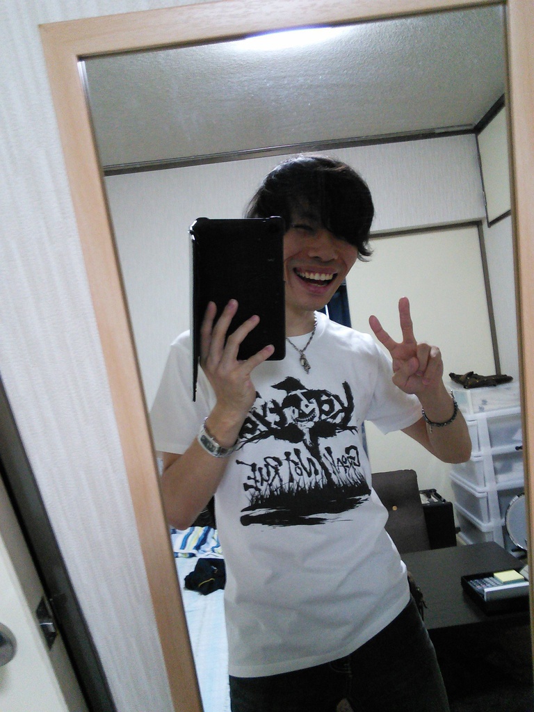 Croak Not Rue かぼちゃロゴTシャツ