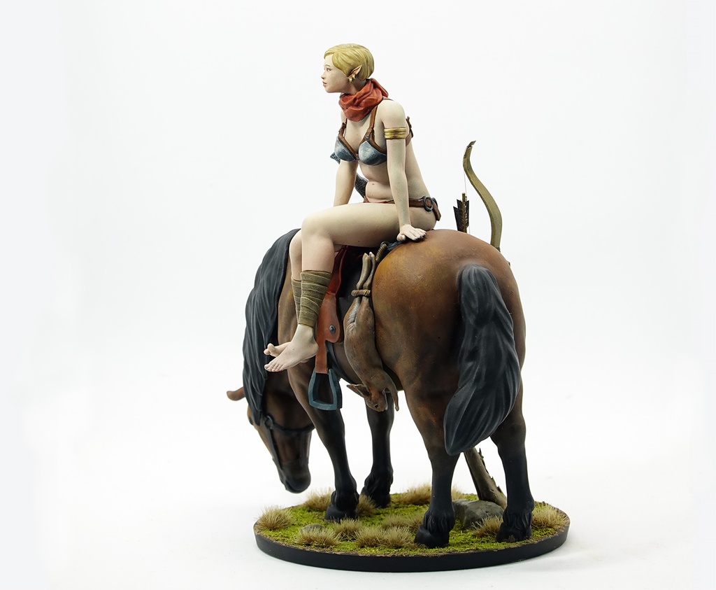 オリジナル ミニチュア フィギュア 「嵐が来る」