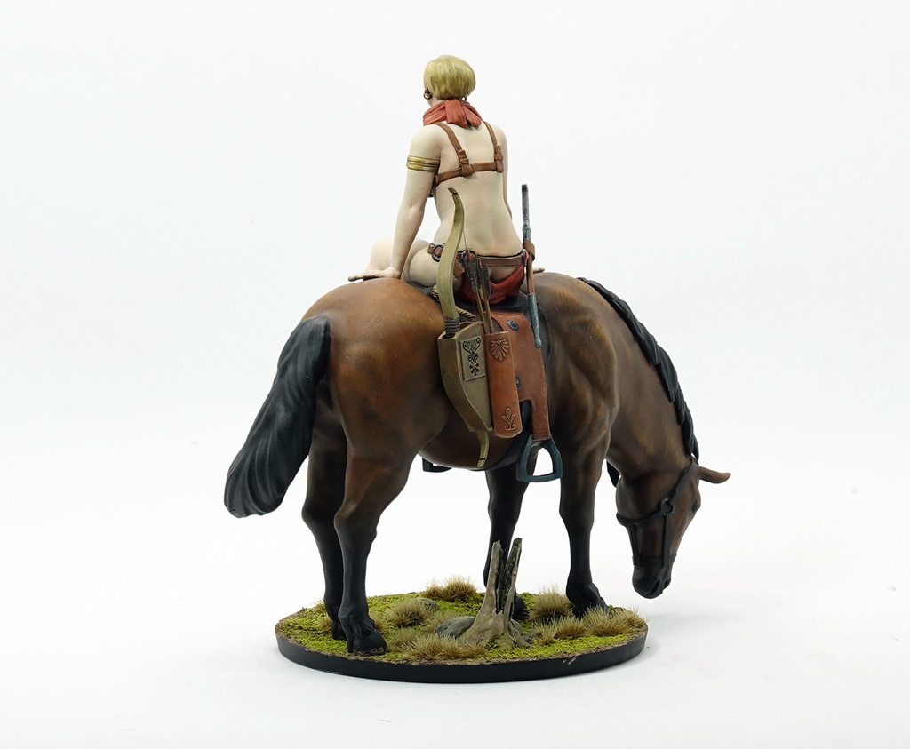 オリジナル ミニチュア フィギュア 「嵐が来る」