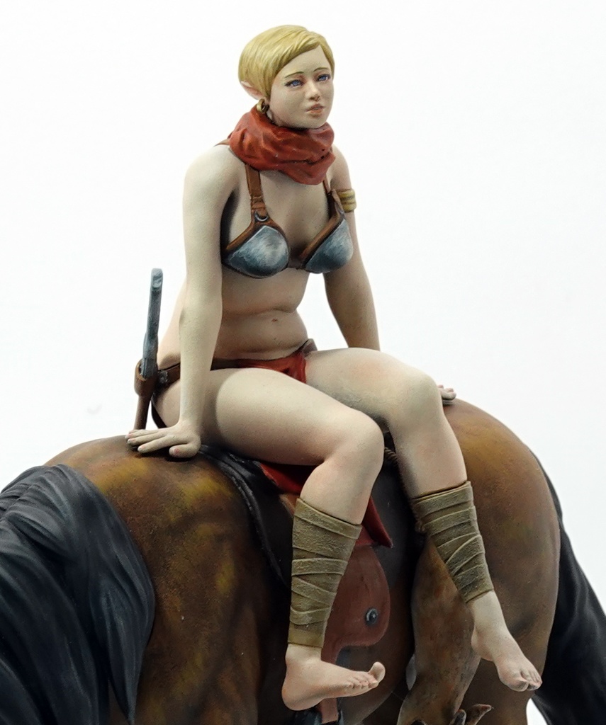 オリジナル ミニチュア フィギュア 「嵐が来る」