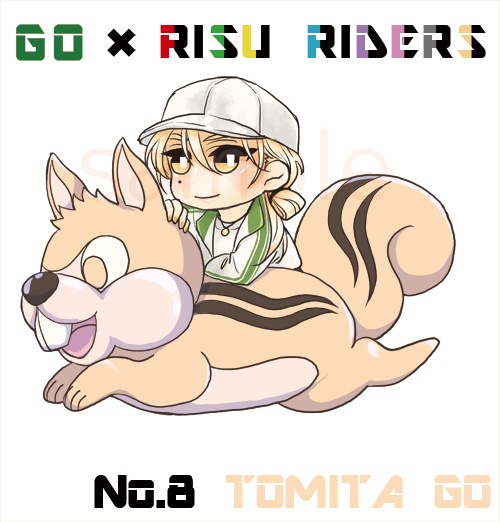 江リスライダー アクリルスタンド