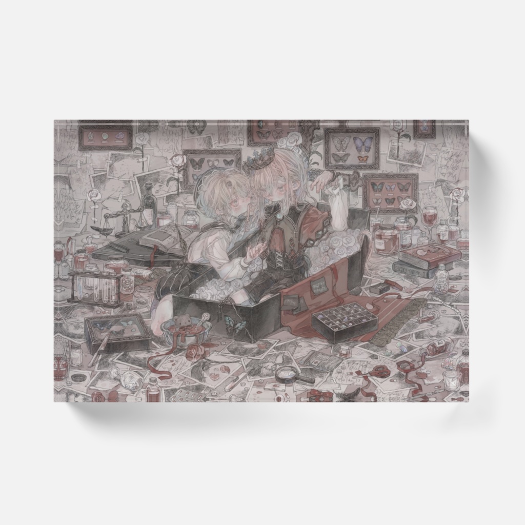 再誕 アクリルブロック