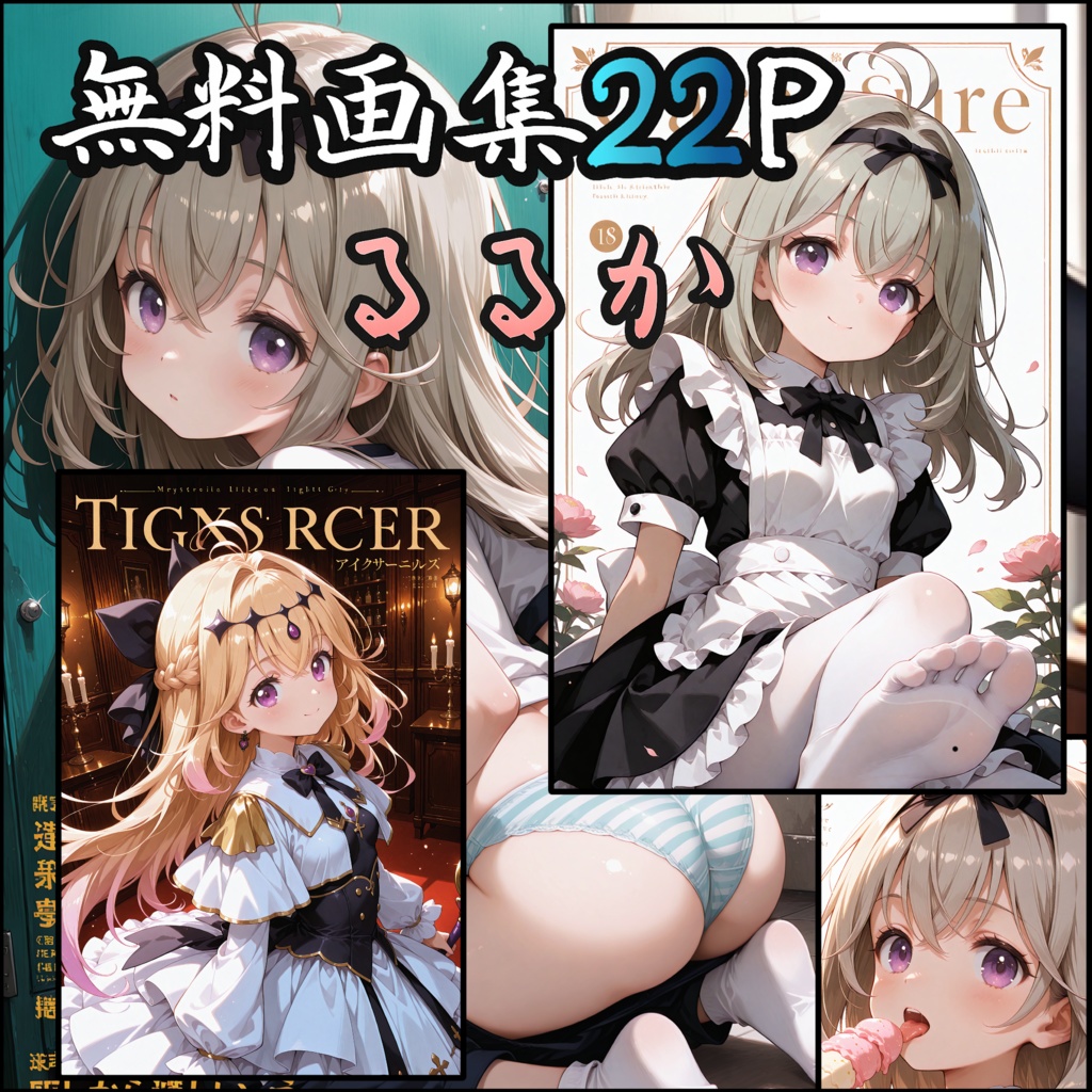 森亜るるか　画集　(無料お試し22p)