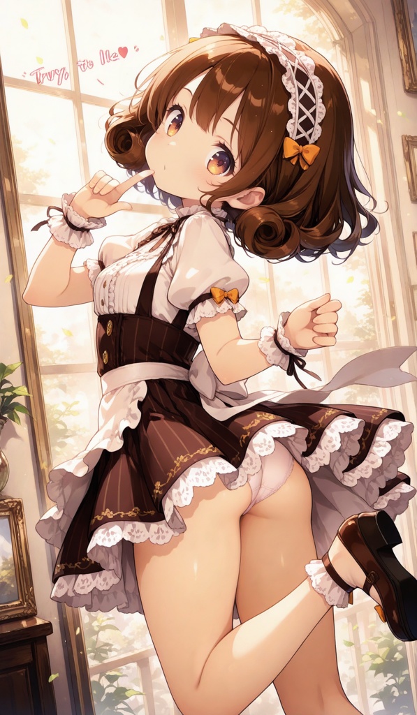 (期間限定無料) メイド×パンチラ 20枚