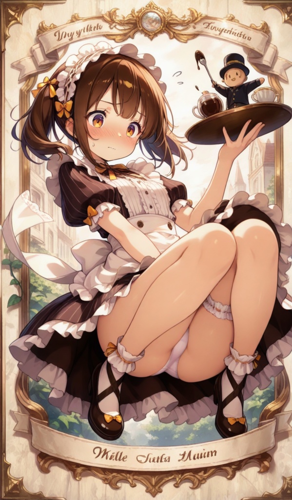 (期間限定無料) メイド×パンチラ 20枚