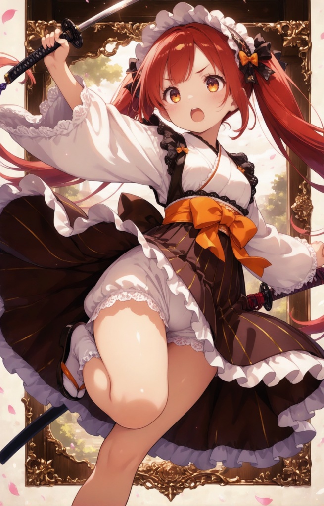 (期間限定無料) メイド×パンチラ 20枚