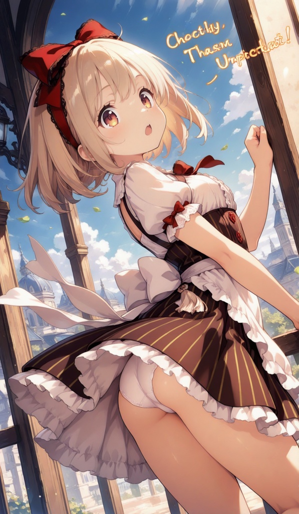 (期間限定無料) メイド×パンチラ 20枚