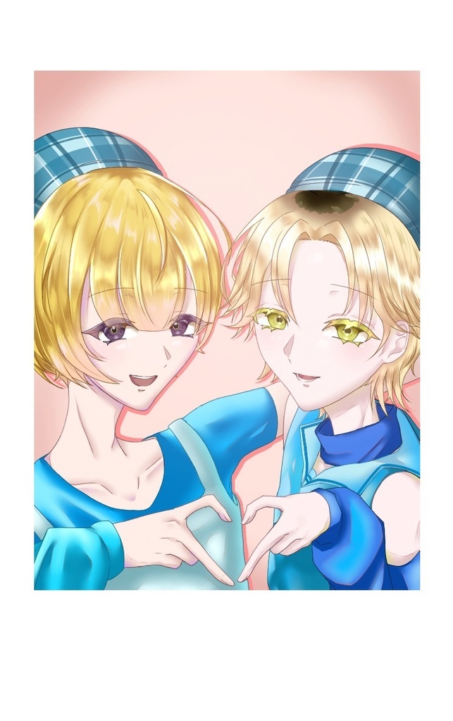 【通常】しのぶ＆せかい チェキ風カード (しのぶデザイン)