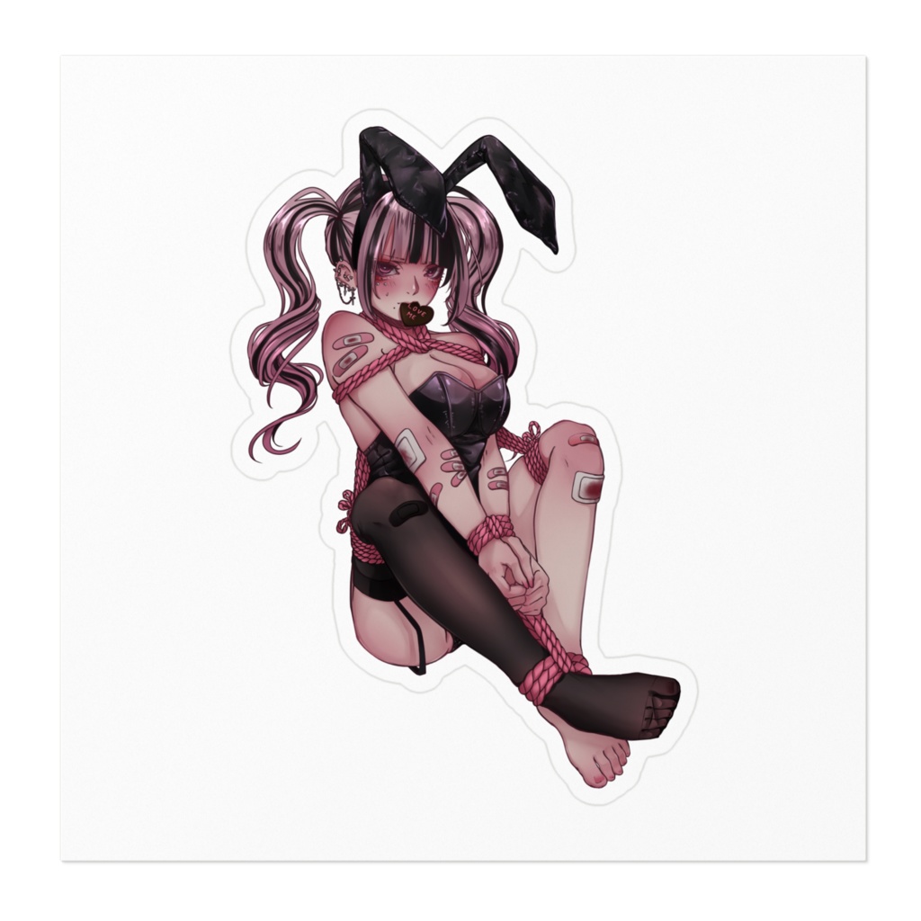 -Love Me Bunny Girl- ステッカー