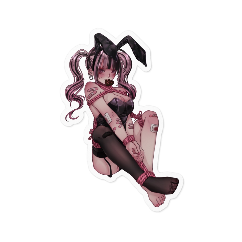 -Love Me Bunny Girl- ステッカー