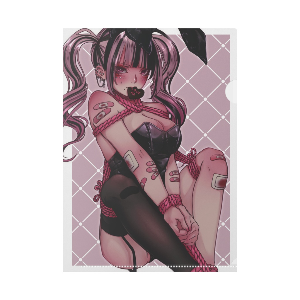 -Love Me Bunny Girl- クリアファイル
