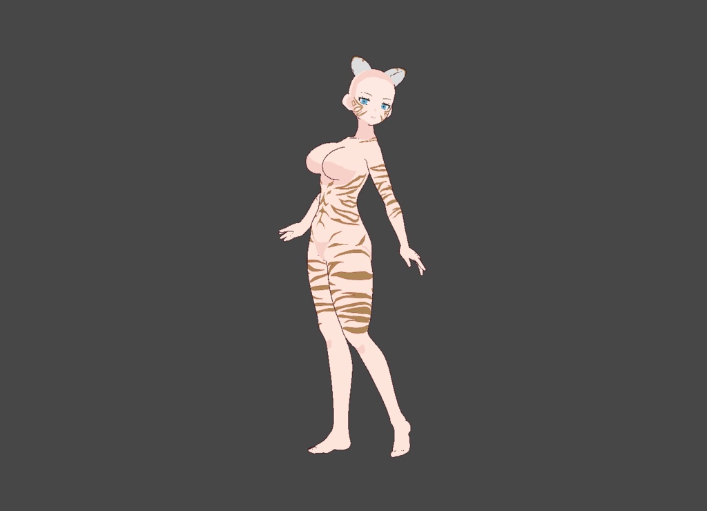 [VROID] Tiger Girl Texture