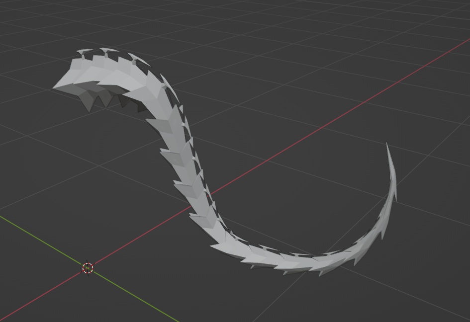 [3d Model] Dragon/Demon Tail