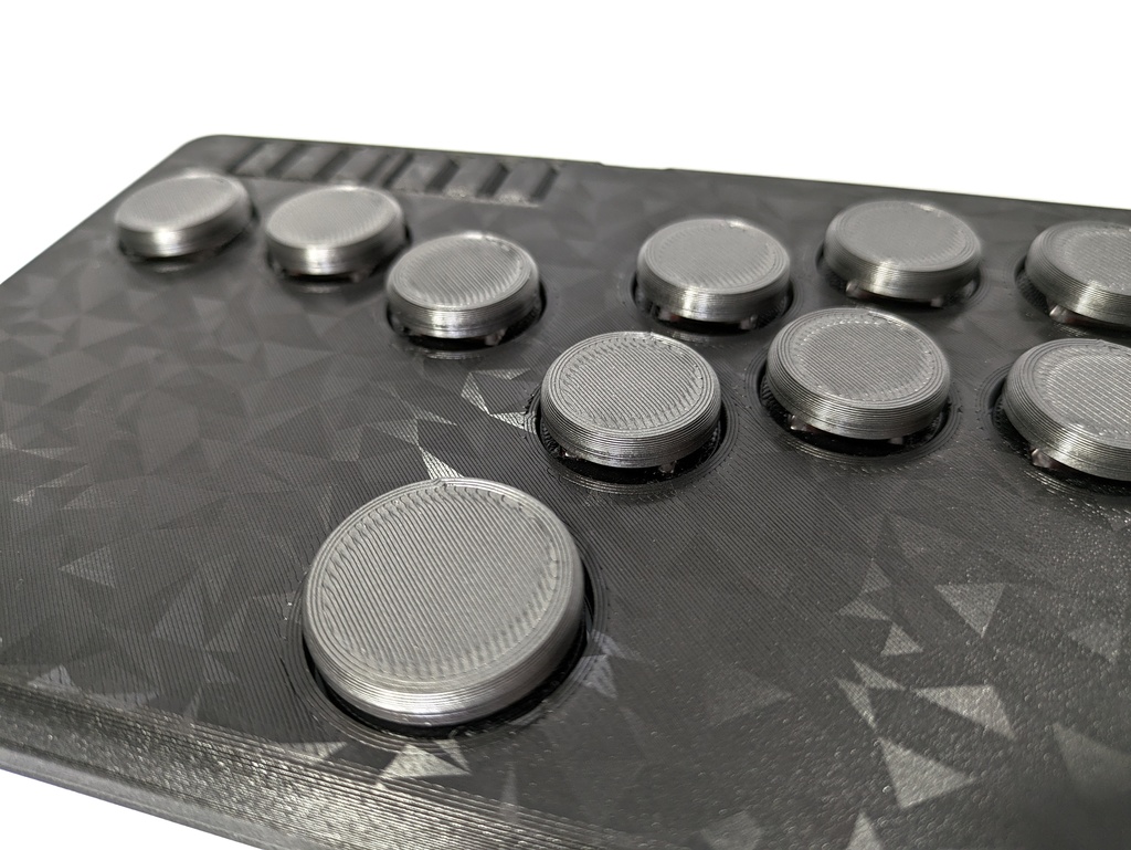 【売り切りセール】Flatbox v2 ブラック 自作レバーレス 薄型