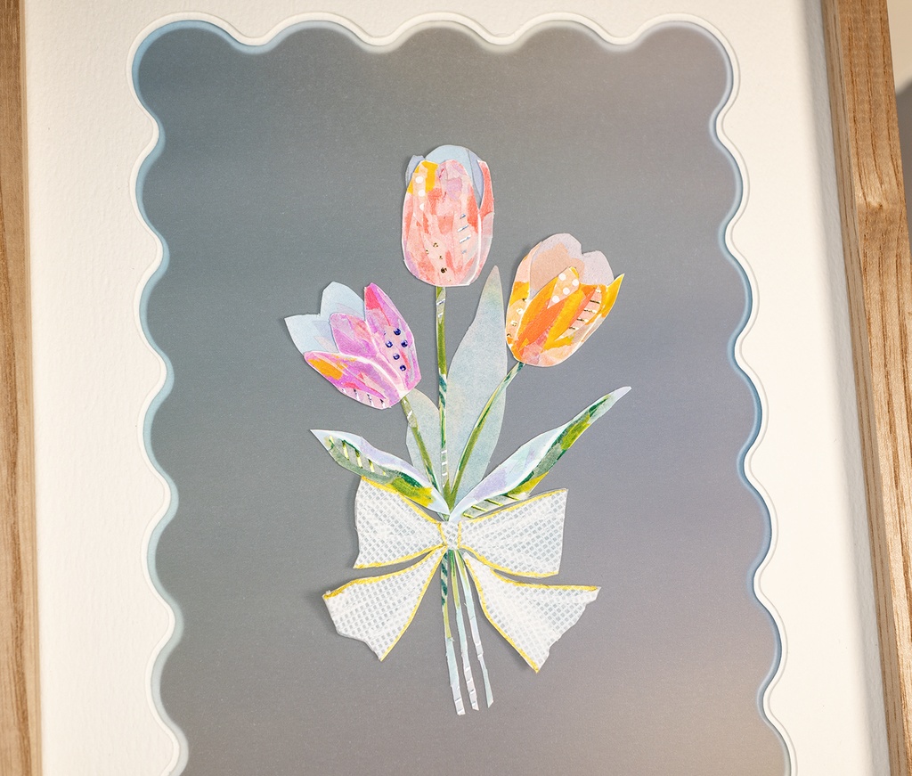 アナログ原画「Spring &Summer 〜チューリップ〜」TCM1