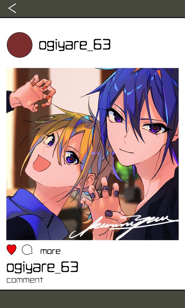 創作アクリルキーホルダー