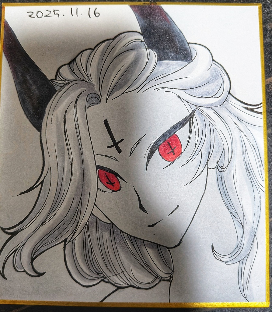 アナログミニ色紙